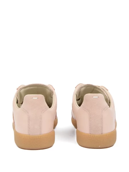 Sneakerși Maison Margiela din piele de căprioară