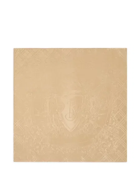 Fular Burberry de mătase cu model floral