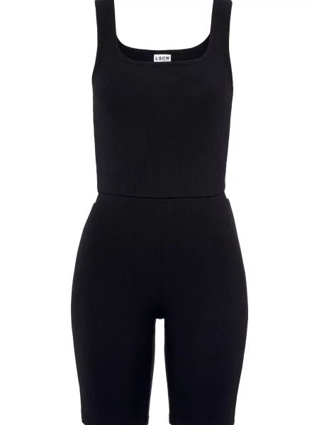 LASCANA Haine de casă negru