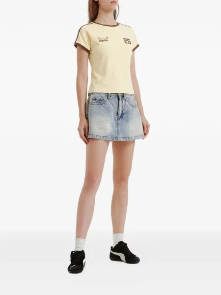Tricou Mini Cream