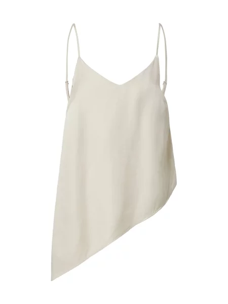 La Pajé Top Cami lână alb