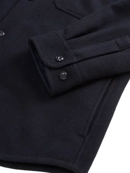 Geacă cămașă Woolrich albastru