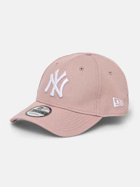 Czapka z daszkiem New Era klasyczna różowa