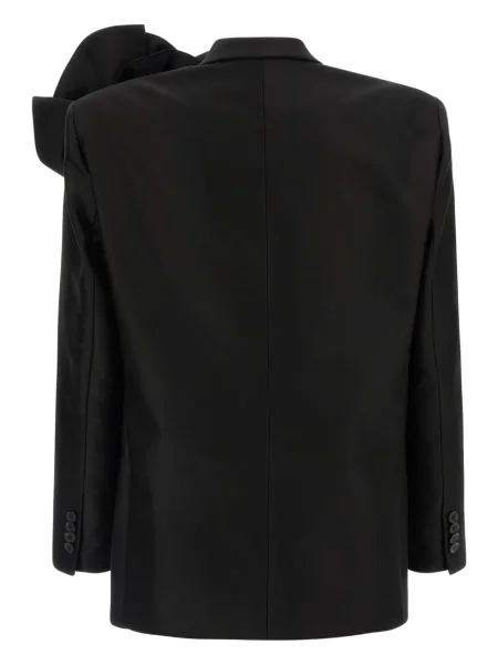 Sacou Magda Butrym cu model floral negru