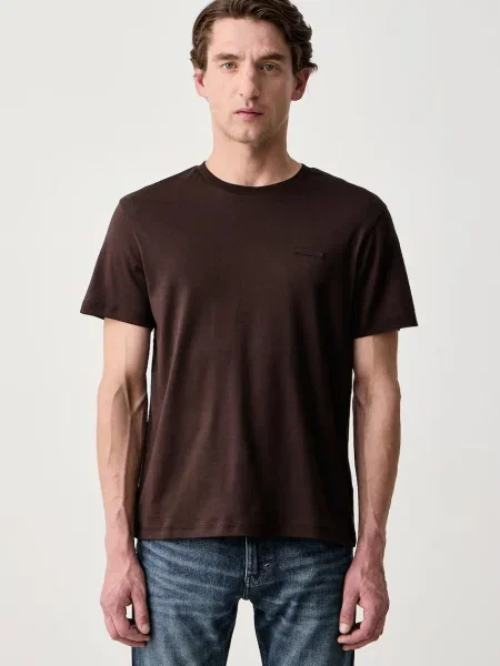 Calvin Klein tricou pentru bărbați din maro