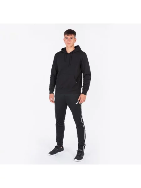 Суичър с качулка Joma черно