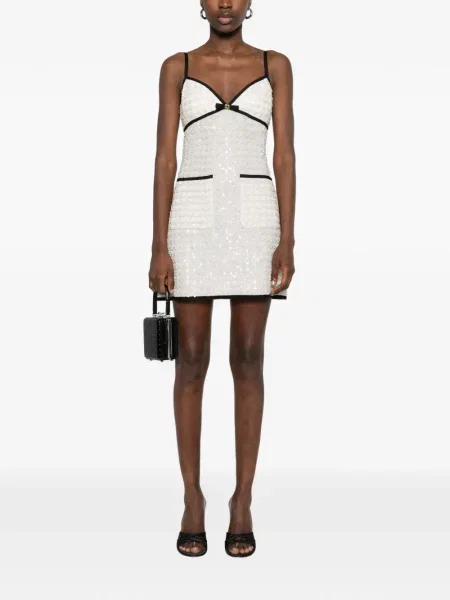 Rochie mini Elie Saab plasă de costum mini