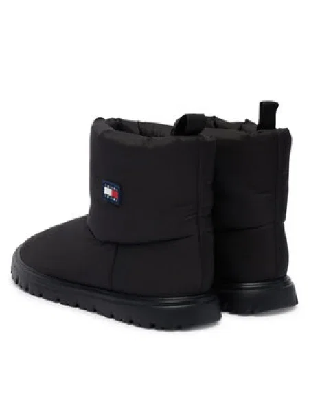 Tommy Jeans Hótaposó Tjw Snow Boot fekete