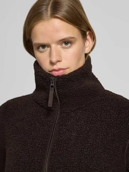 Kurtka typu teddy o krótkim kroju z wysoką stójką model ONLMEGAN' Only