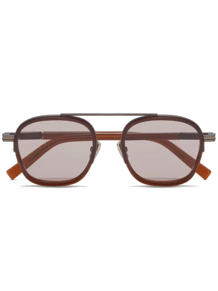 Ochelari de soare Zegna maro