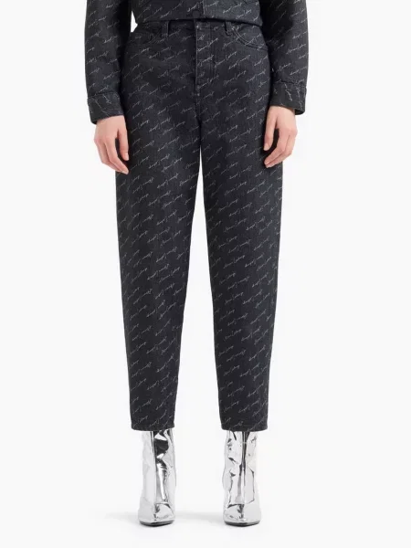 Бойфренди Armani Exchange чорний