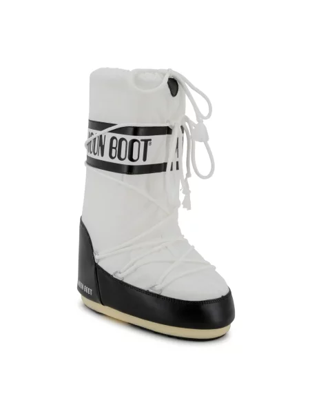 Sneakers Moon Boot Icon Black/White EUR białe