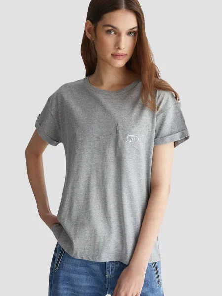 Футболка Liu Jo серая