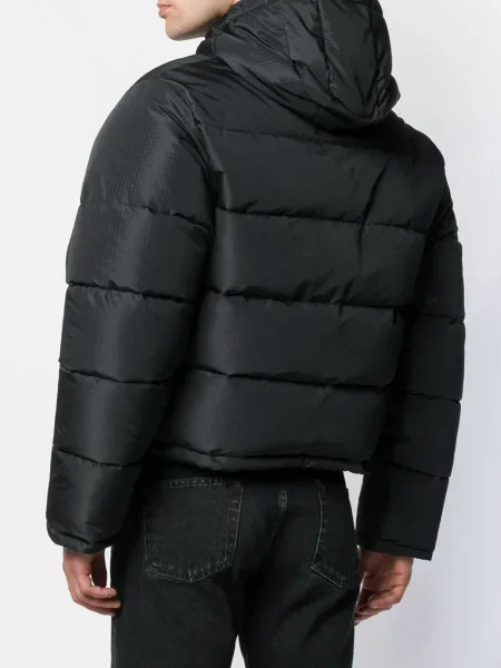 Matlasat geacă Balenciaga negru