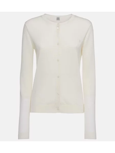 Cardigan Toteme alb