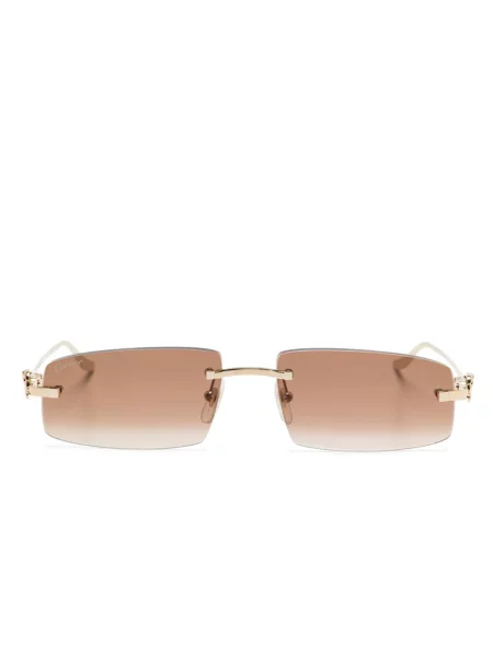 Ochelari de soare dreptunghiulari Cartier Eyewear