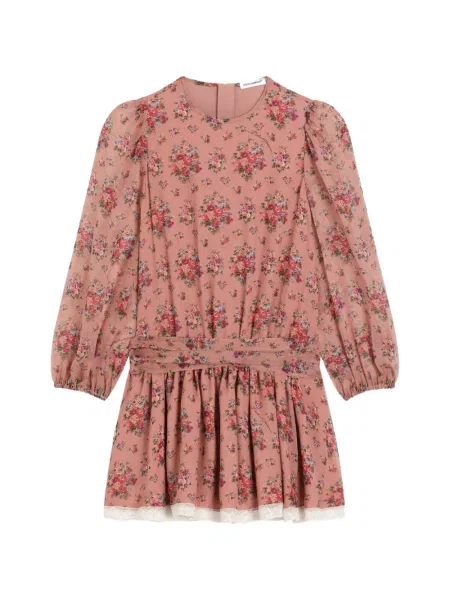 Sukienka dziecięca Dolce And Gabbana różowa