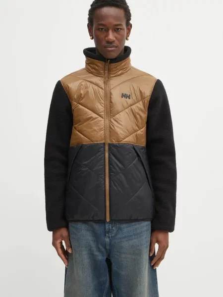 Helly Hansen kurtka VILLAGE HYBRID JACKET zielona