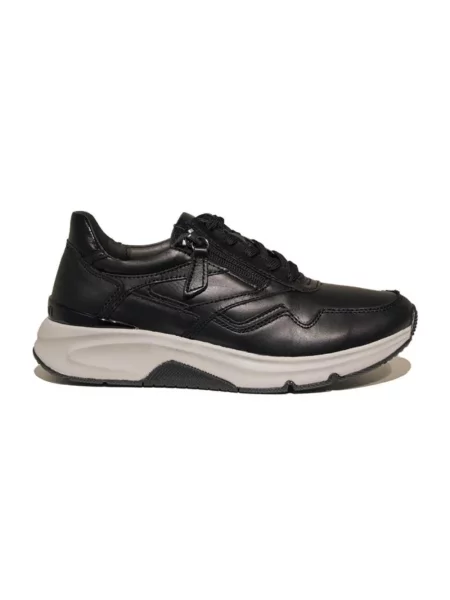 Sneakersy Gabor skórzane czarne