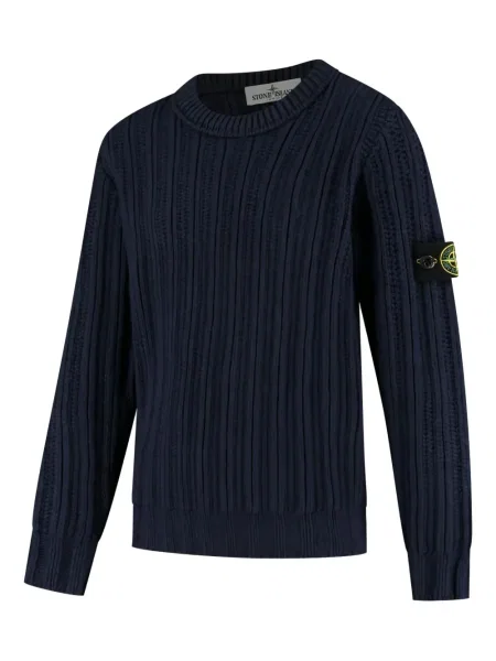 Sweter dziecięcy Stone Island niebieski