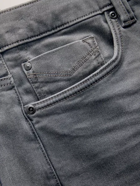 Next Džínsy Motionflex denim sivý