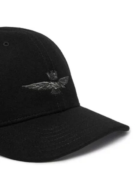 Aeronautica Militare Kapa s šiltom črna