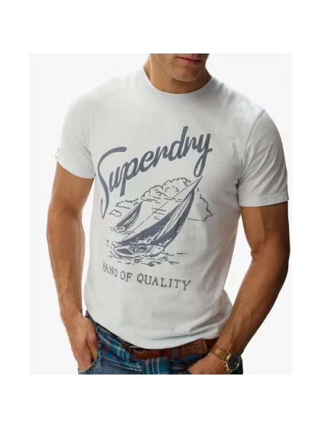 Koszulka Superdry Lo-fi Dockside niebieska