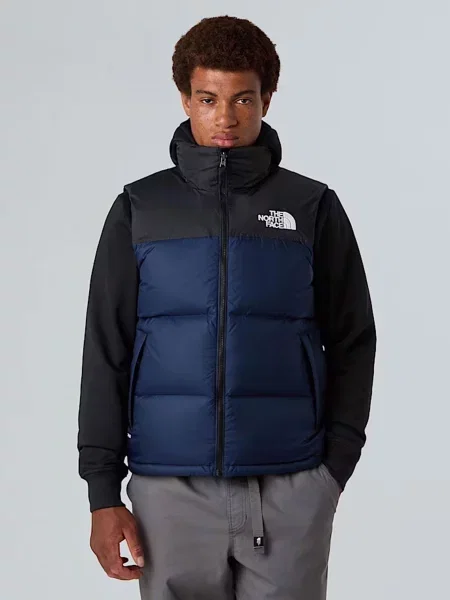 Жилет з утеплювачем The North Face Nuptse Gile темно-синій синій