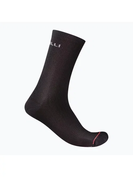 Șosete pentru bărbați Castelli Bandito 2 Merino 18 Sock black negru