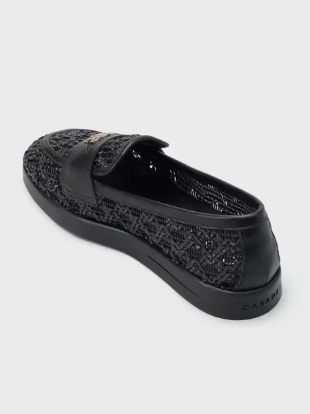 Лоферы Casadei черные