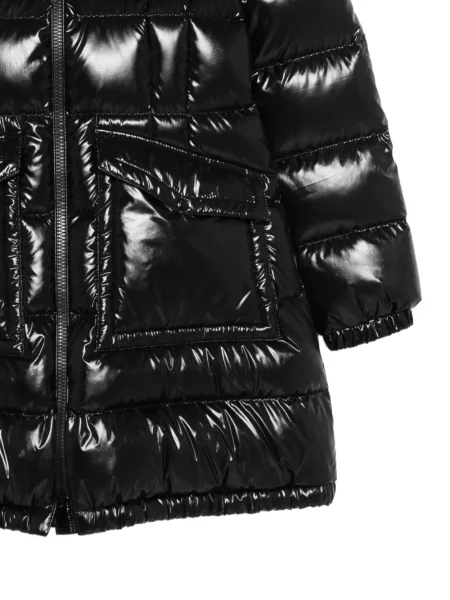 Kurtka puchowa dziecięca Moncler Enfant czarna