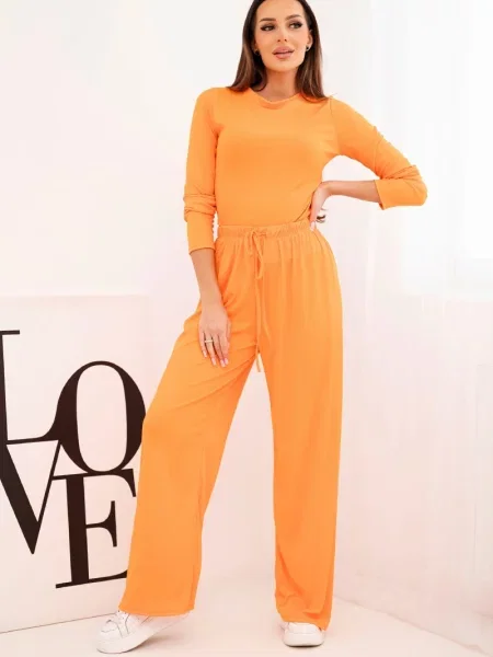 Bluzka Kesi Włoski pomarańczowa