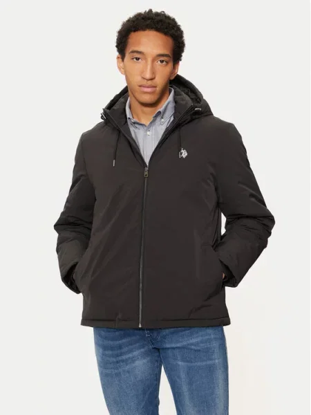 U.S. Polo Assn. Zimní bunda černá