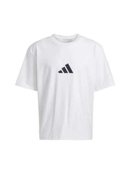 Adidas Z.N.E. Koszulka o luźnym kroju biała