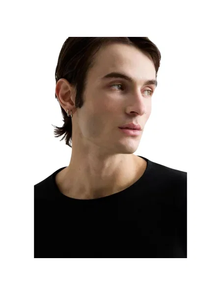 Tricou Replay din jerseu negru