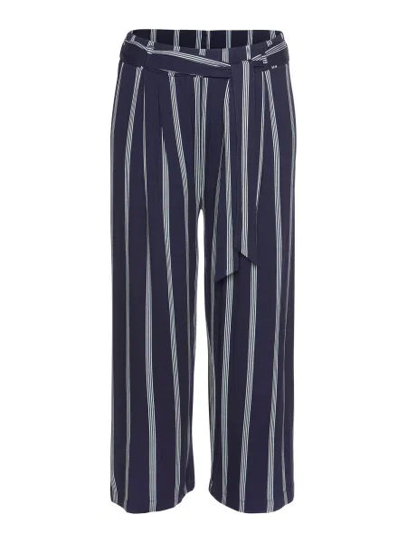 LASCANA Pantaloni albastru marin alb