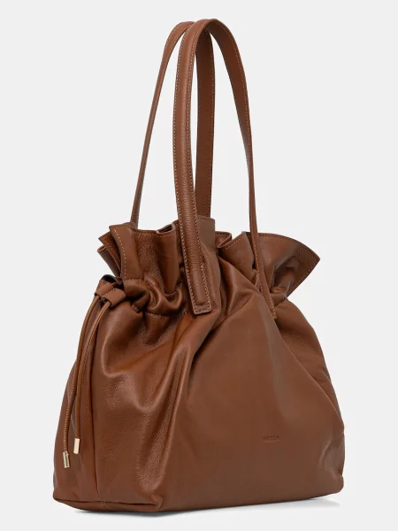 Кожаная сумка Marella коричневая