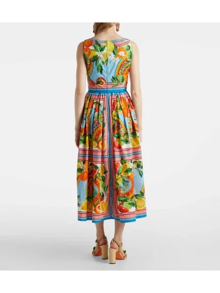 Rochie midi Dolce&gabbana cu imagine până la genunchi de costum