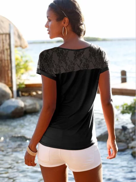 LASCANA Tricou negru
