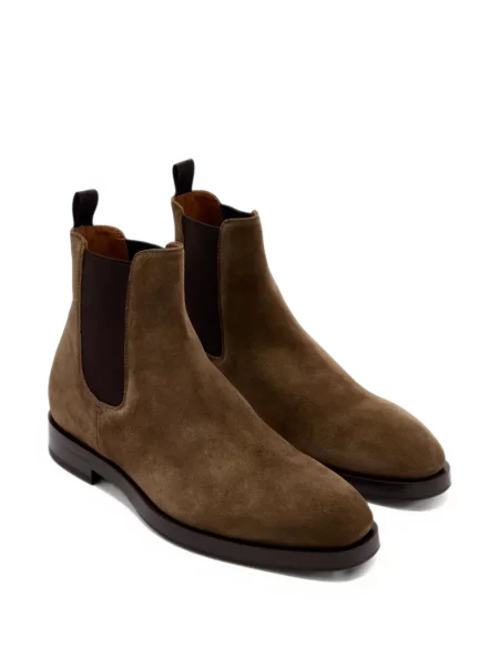 Botine chelsea Officine Creative maro