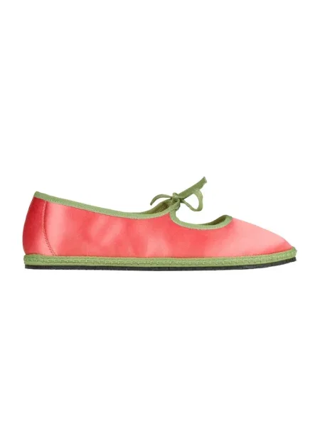 Espadryle Vibivenezia bez obcasa różowe