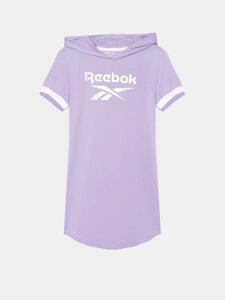 Детское платье миди Reebok фиолетовое