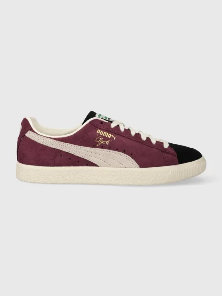 Pánské boty PUMA Clyde OG dark jasper/frosted ivory bílé