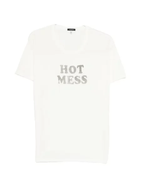 Tricou R13 alb