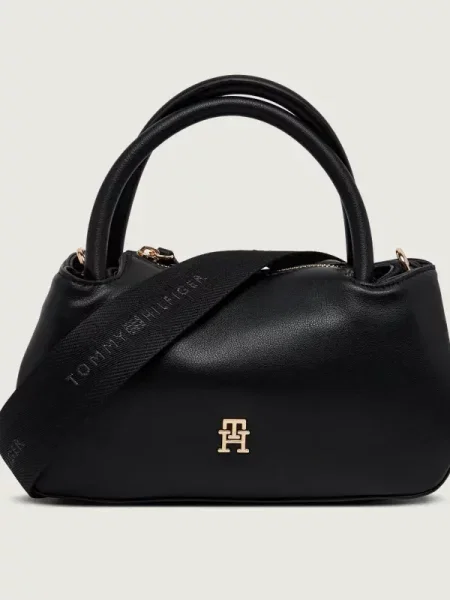 Tommy Hilfiger Bőrönd fekete