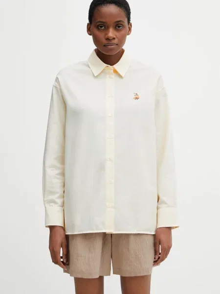 Maison Kitsuné Dreaming Fox cămașă de damă din