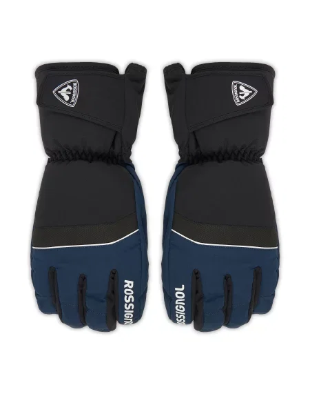 Lyžařské rukavice Rossignol Tech Impr iTip dark navy tmavě modré
