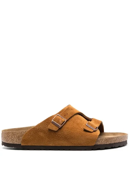 Sandale Birkenstock cu cataramă maro