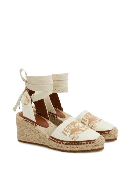 Espadrile Ferragamo din jacard