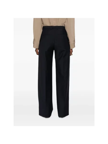 Spodnie Jil Sander niebieskie